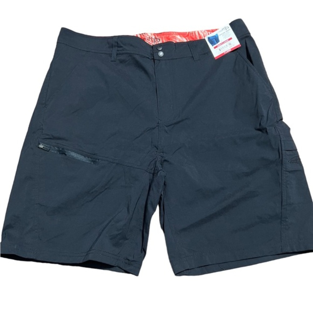 Reel Reef Black Rip Tide Shorts Water Resistant Size XL